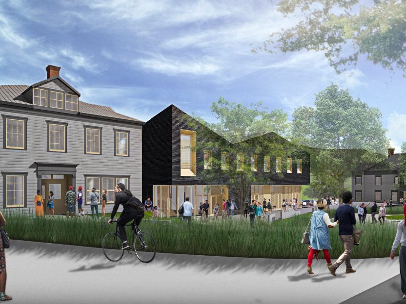 Rendering of the new Davis Center complex